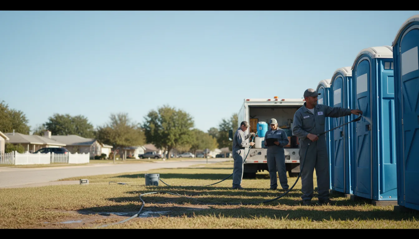 Long-Term Portable Toilet Rental in Gilbert, SC near me
